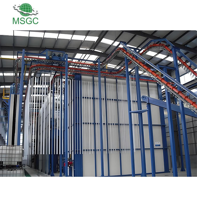 Vertical Powder Coating Line